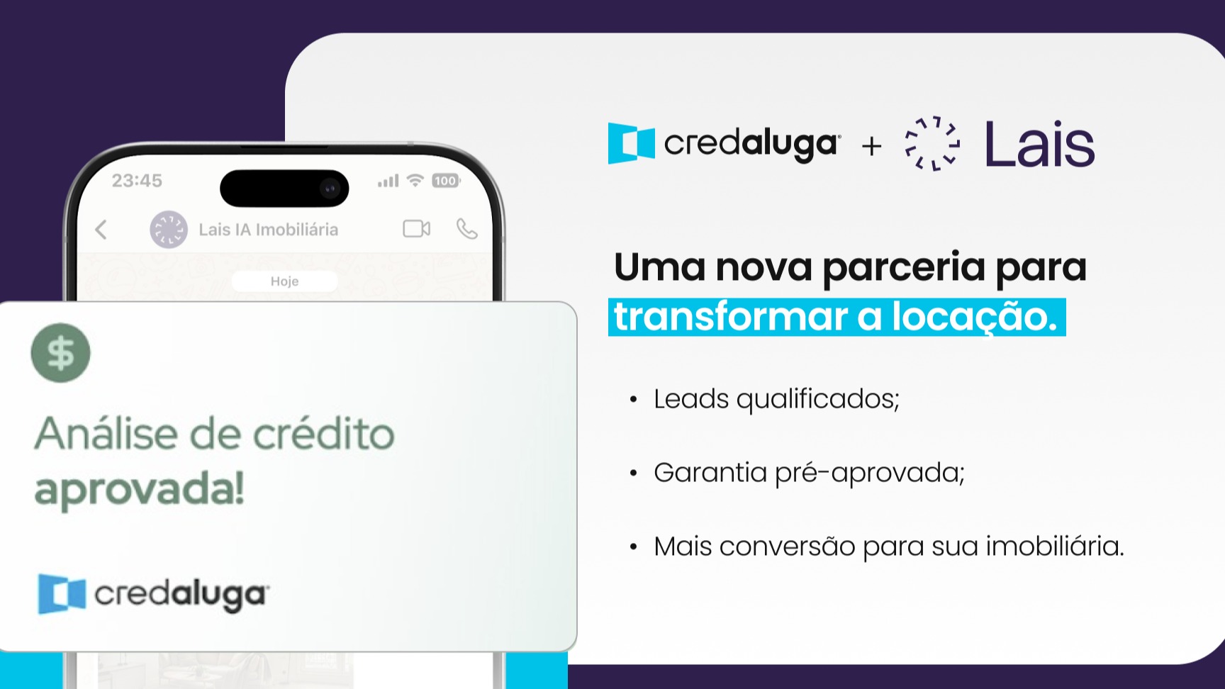 Inteligência Artificial agora entrega locatário com crédito aprovado em tempo real